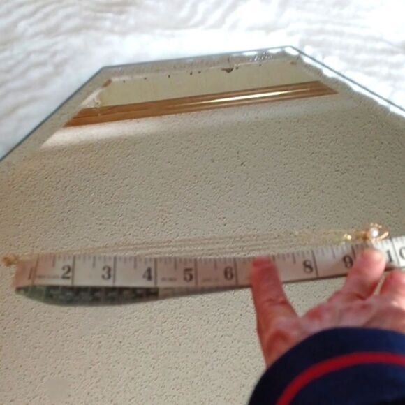 14KT REAL Gold Twist‎ Chain /W Twist Heart Pearl Pendant 2.1 Grams - Picture 9 of 11